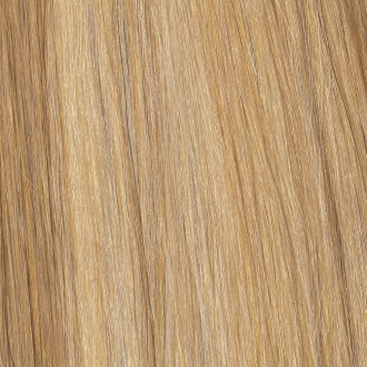 Pravé ľudské clip-in vlasy, farba č. 12/613 — svetlý melír — internetový obchod «Žiarovláska»