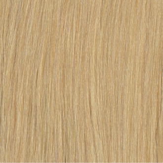 Clip-in jeden pás z pravých ľudských vlasov, farba č. 18 — tmavá blond — internetový obchod «Žiarovláska»